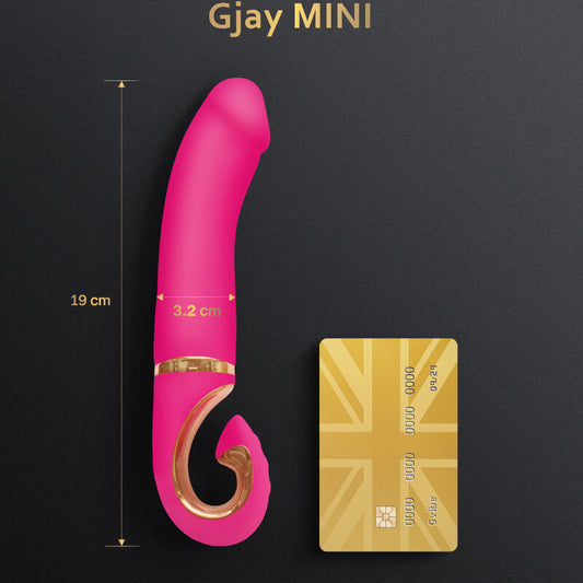 G-VIBE - GJAY MINI VIBRATEUR EN SILICONE ROSE