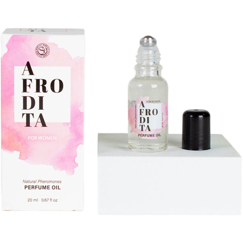 SECRETPLAY - PARFUM À L'HUILE DE PHÉROMONE APHRODITE POUR FEMME 20 ML