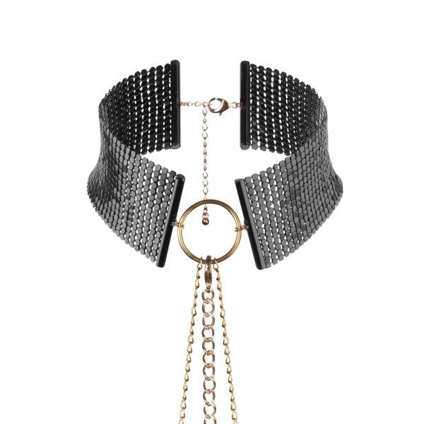 BIJOUX - COLLIER DÉSIR MÉTALLIQUE MÉTAL NOIR