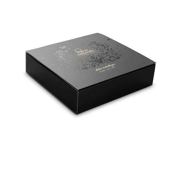 BIJOUX - COLLIER DÉSIR MÉTALLIQUE MÉTAL NOIR