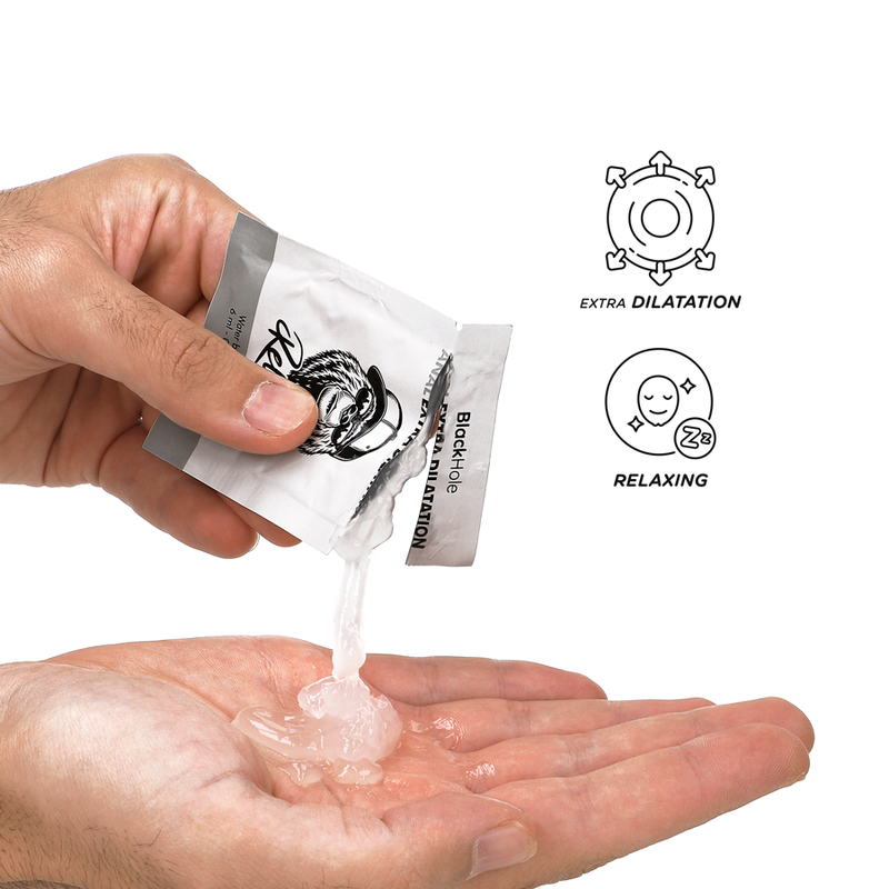 BLACK HOLE - WATER-BASED ANAL DILATION GEL 6 ML SINGLE DOSE