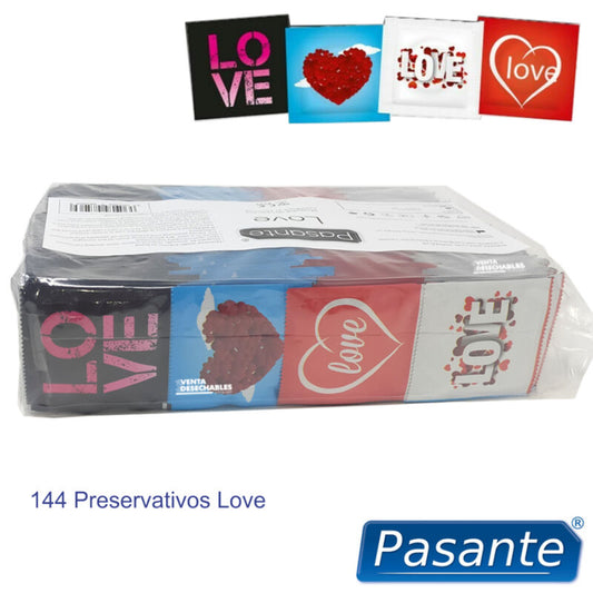 STAGE - SACHET DE PRÉSERVATIFS LOVE 144 UNITÉS