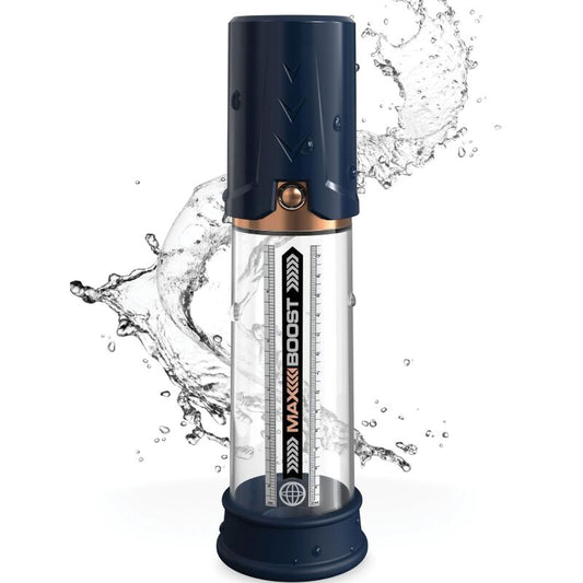 PUMP WORX - POMPE D'ÉRECTIFICATION MAX BOOST BLEUE