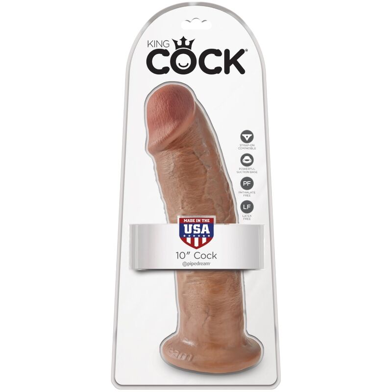 KING COCK - PÉNIS RÉALISTE 24 CM CANDY