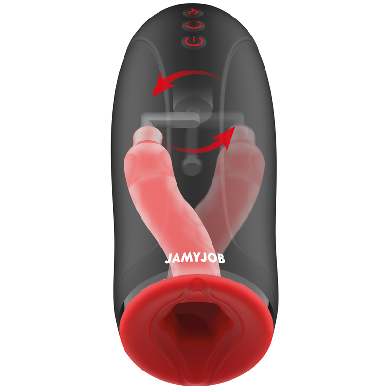 JAMYJOB - MASTURBATEUR SWING-R À CHALEUR, OSCILLATION ET VIBRATION