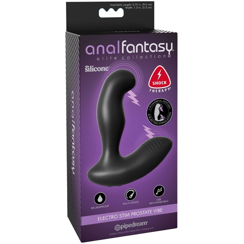 ANAL FANTASY ELITE COLLECTION - MASSEUR DE PROSTATE ÉLECTRO-STIMULATEUR VIBRANT