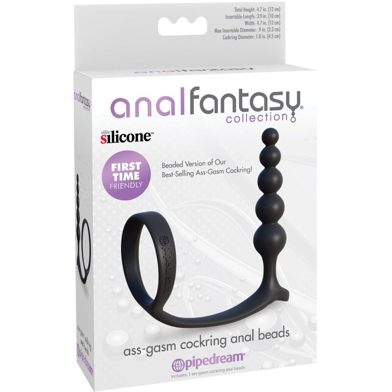COLLECTION ANAL FANTASY ELITE - BOULES ANALES ASS-GASM COCKRING