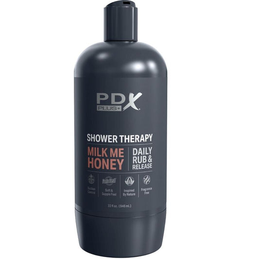 PDX PLUS - STROKER MASTURBATOR DISCREET BOTTLE DESIGN SHAMPOO MILK ME HONEY CARAMEL