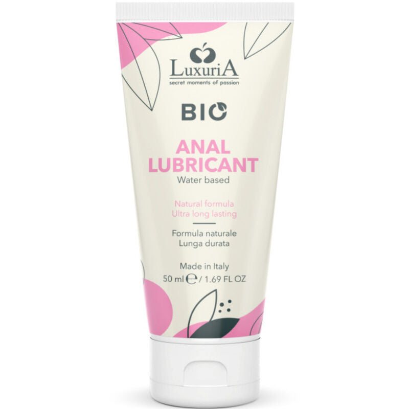 INTIMATELINE - LUBRIFIANT ANAL À BASE D'EAU LUXURIA BIO 50 ML