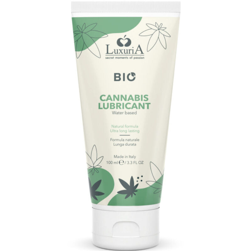 INTIMATELINE - LUBRIFIANT LUXURIA BIO CANNABIS À BASE D'EAU 100 ML