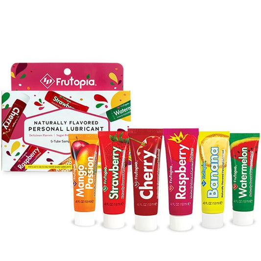 ID FRUTOPIA - LUBRIFIANTS ASSORTIS PACK DE 5 12 ML