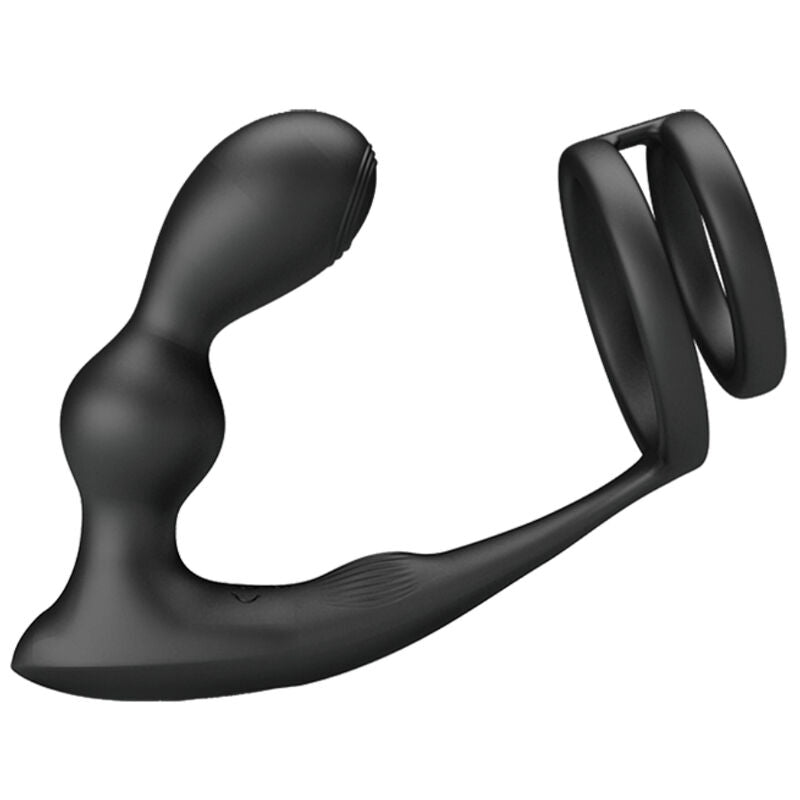 PRETTY LOVE - MARSHALL PENIS RING + VIBRATING ANAL PLUG & REMOTE CONTROL
