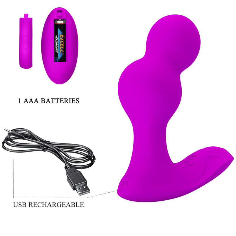 PRETTY LOVE - MASSEUR ANAL VIBRANT TERRANCE AVEC TÉLÉCOMMANDE