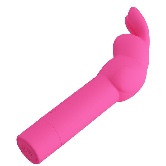 PRETTY LOVE - VIBRATEUR LAPIN EN SILICONE GERARDO FUSCHIA