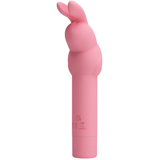PRETTY LOVE - VIBRATEUR LAPIN EN SILICONE ROSE GERARDO