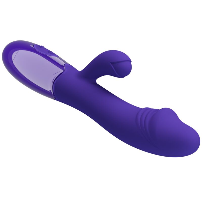PRETTY LOVE - SNAPPY YOUTH VIBRATOR & PUNTOG STIMULATOR VIOLET