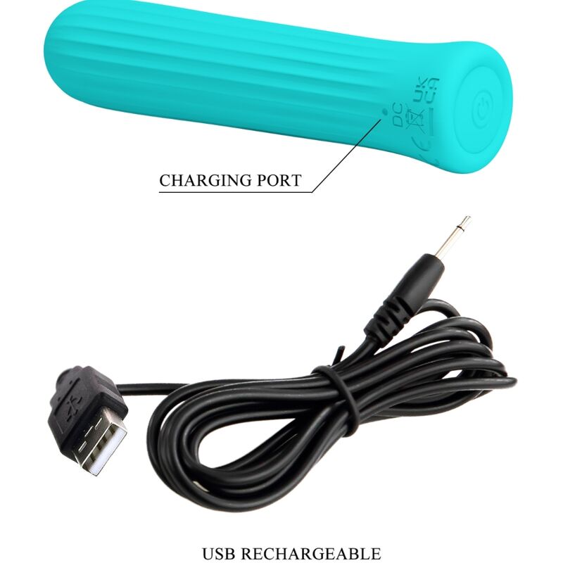 PRETTY LOVE - BLANCHE BLUE VIBRATOR STIMULATOR