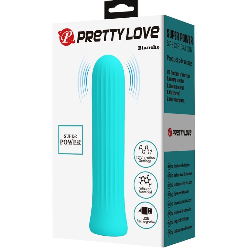 PRETTY LOVE - BLANCHE BLUE VIBRATOR STIMULATOR