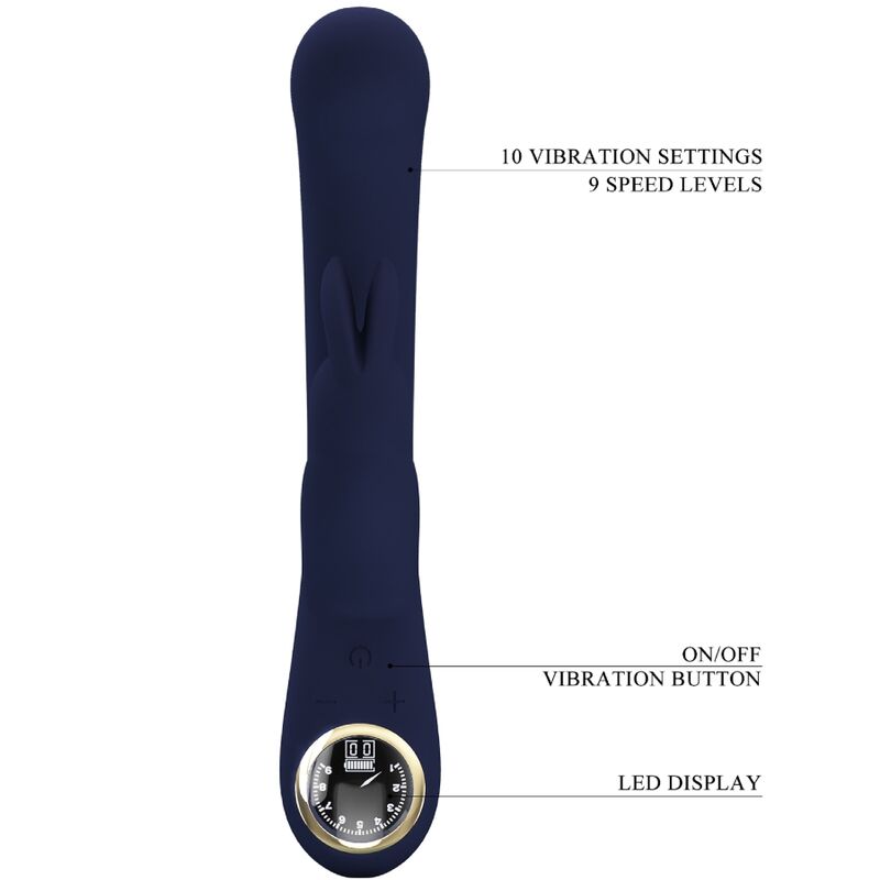 PRETTY LOVE - LAMAR BLUE RABBIT & G-SPOT VIBRATOR