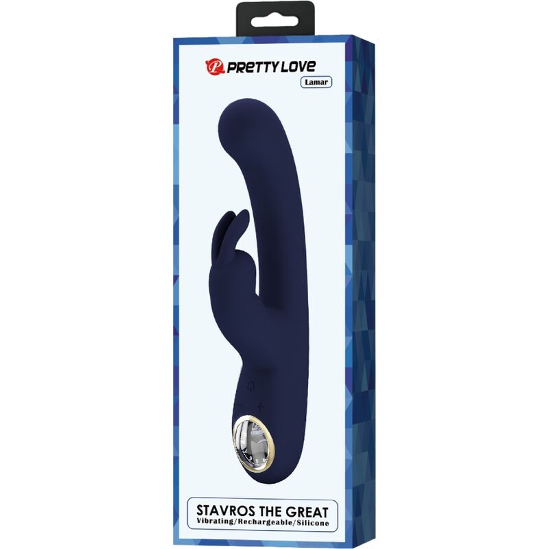 PRETTY LOVE - LAMAR BLUE RABBIT & G-SPOT VIBRATOR