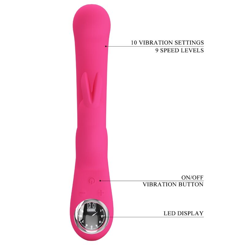 PRETTY LOVE - LAMAR PINK RABBIT & G-SPOT VIBRATOR