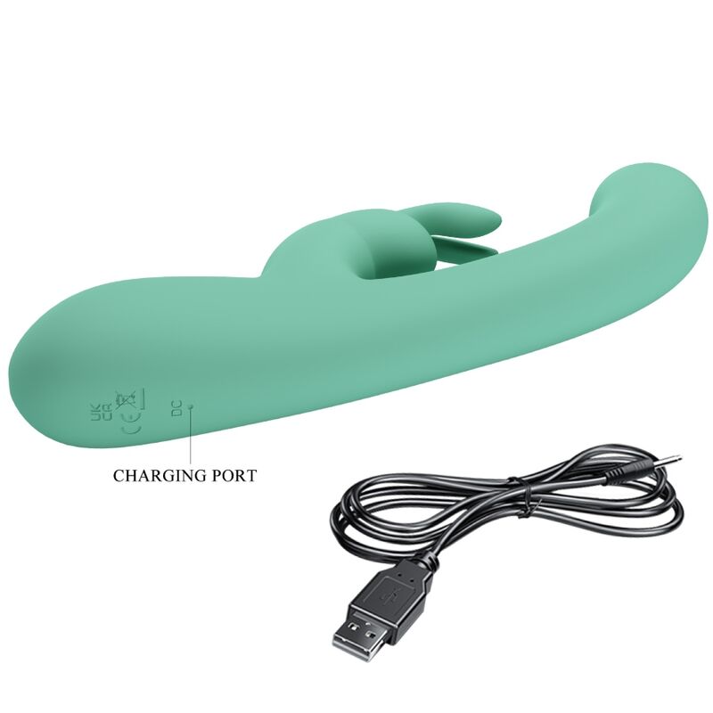PRETTY LOVE - LAMAR GREEN RABBIT & G-SPOT VIBRATOR