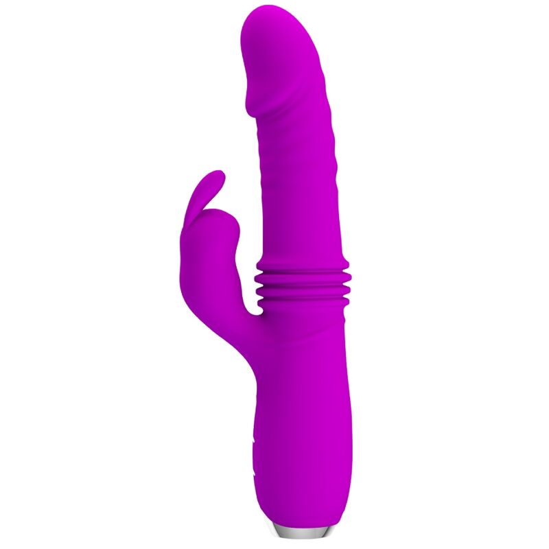 PRETTY LOVE - DOROTHY RECHARGEABLE PURPLE RABBIT VIBRATOR