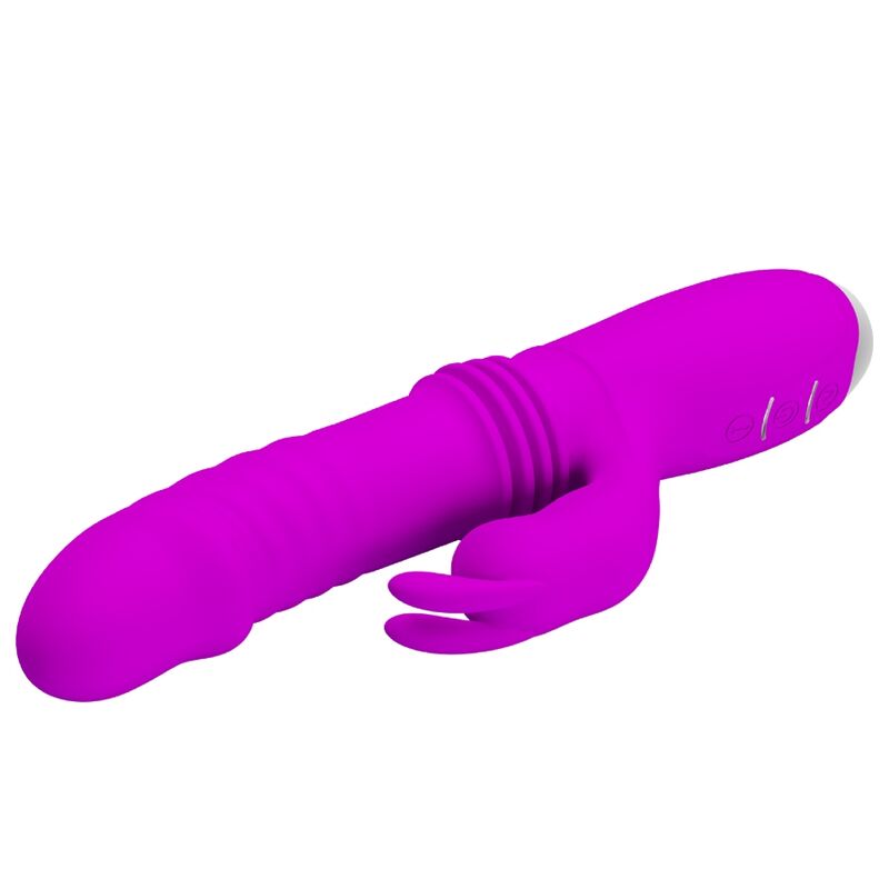 PRETTY LOVE - DOROTHY RECHARGEABLE PURPLE RABBIT VIBRATOR