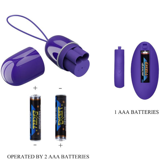 PRETTY LOVE - ŒUF VIBRANT ARVIN YOUTH TÉLÉCOMMANDE VIOLET