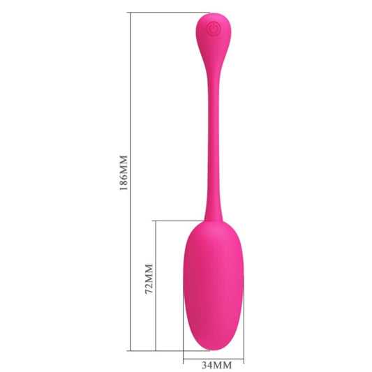 PRETTY LOVE - ŒUF VIBRANT RECHARGEABLE KNUCKER ROSE