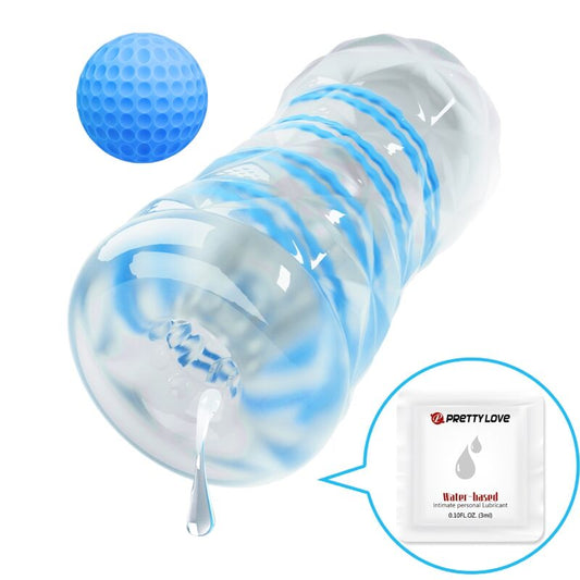 PRETTY LOVE - PETIT MASTURBATEUR AVEC SPIRALES BLEUES