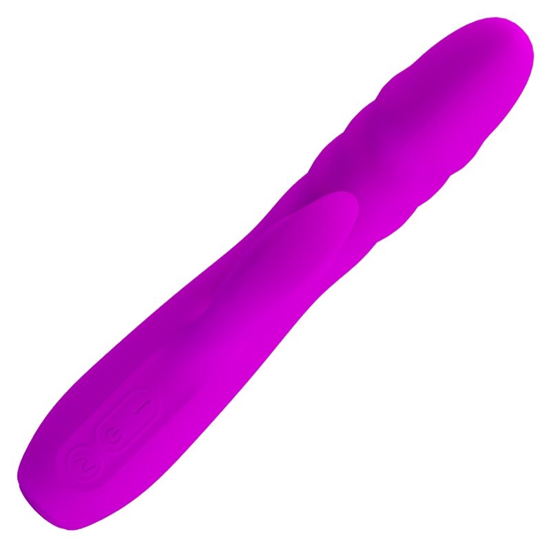 PRETTY LOVE - MELANIE RECHARGEABLE PURPLE RABBIT VIBRATOR