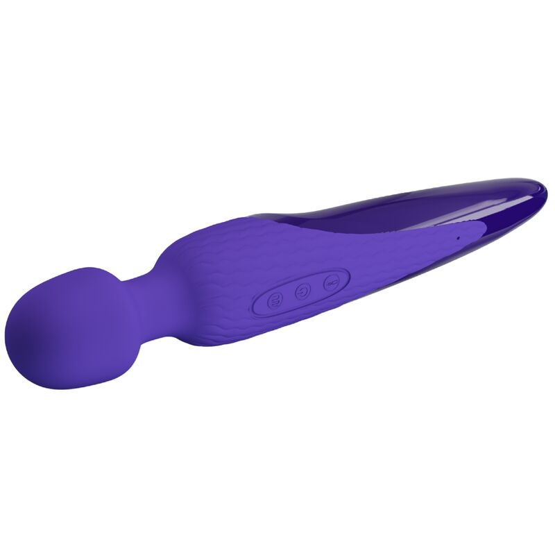 PRETTY LOVE - ANTONY YOUTH VIBRATING WAND WITH VIOLET HEAT EFFECT