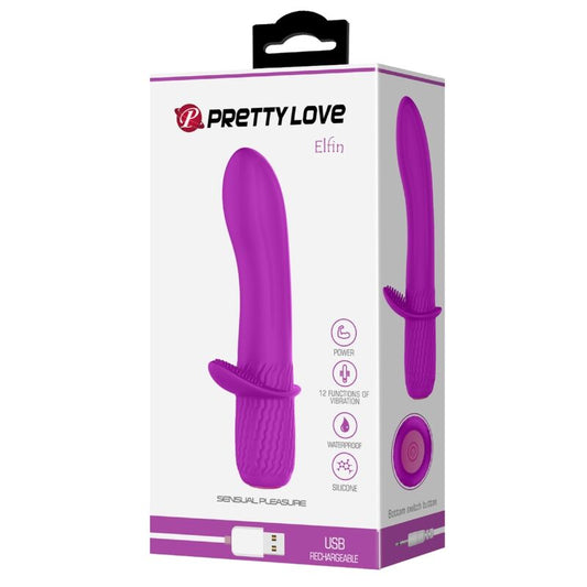 PRETTY LOVE - VIBRATEUR VIOLET RECHARGEABLE TROY