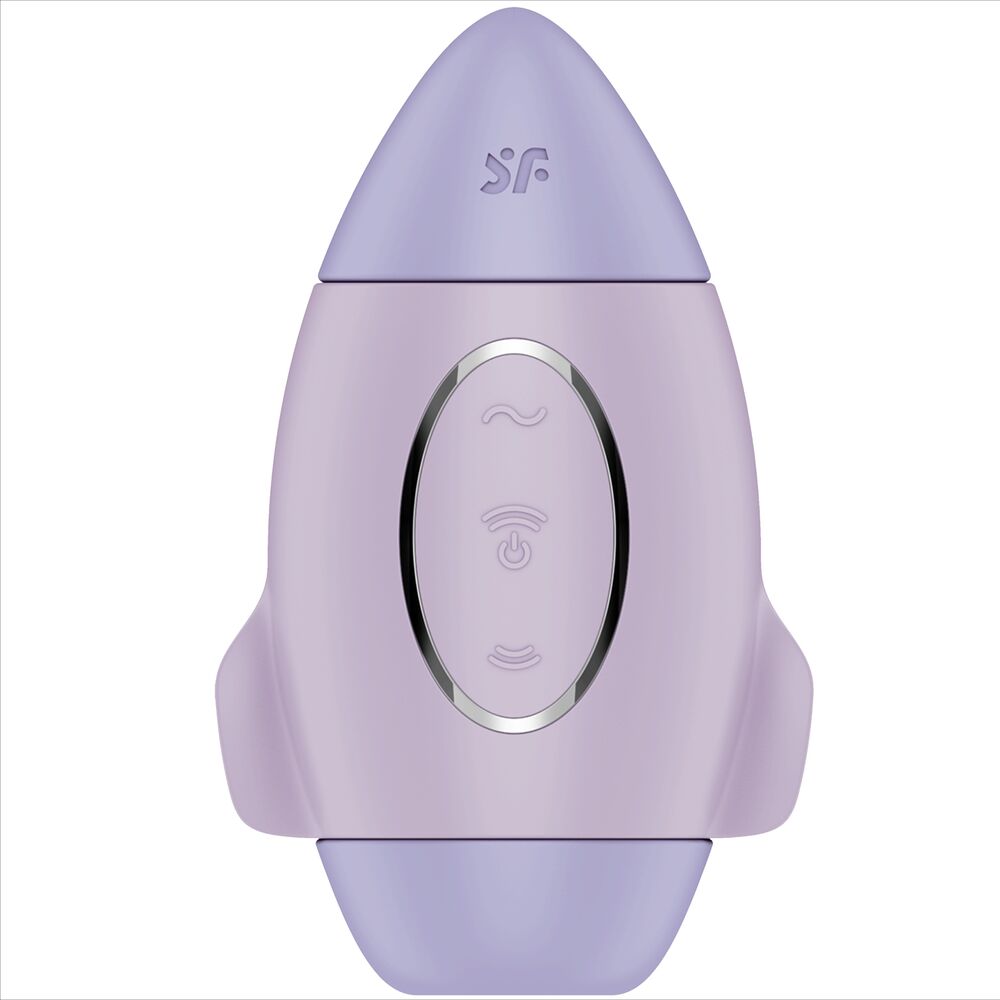SATISFYER - MISSION CONTROL LILAC SMALL DUAL-PULSE VIBRATOR