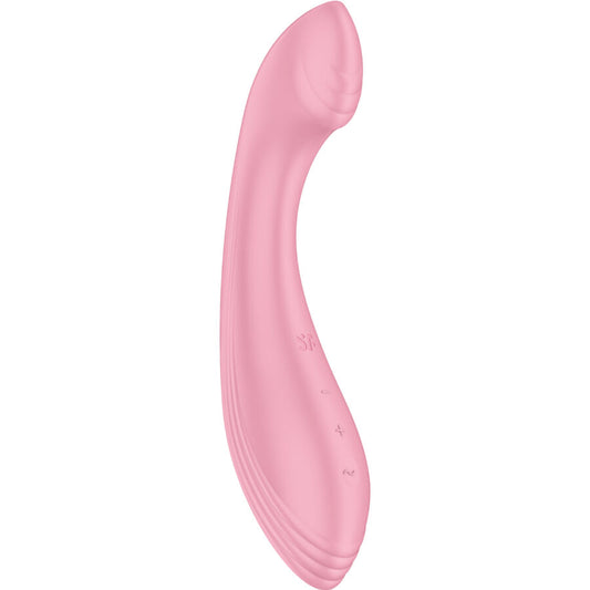 SATISFYER - STIMULATEUR VIBRANT POINT G ROSE G-FORCE