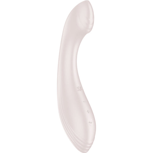 SATISFYER - STIMULATEUR VIBRANT POINT G ROSE G-FORCE