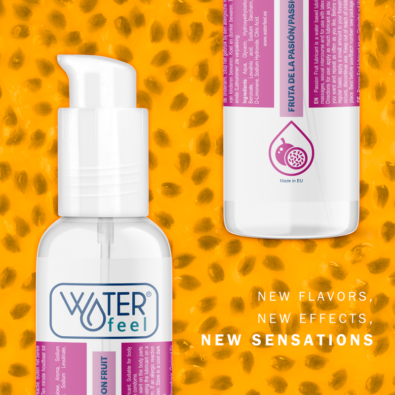 WATERFEEL - WATER-BASED PASSION FRUIT LUBRICANT 175 ML