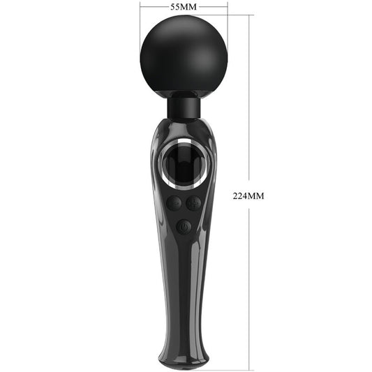 PRETTY LOVE - SKYLER VIBRATEUR WAND NOIR