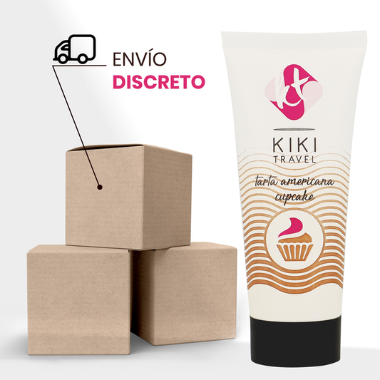 KIKÍ TRAVEL - GEL GLISSANT SAVEUR CUPCAKE 50 ML