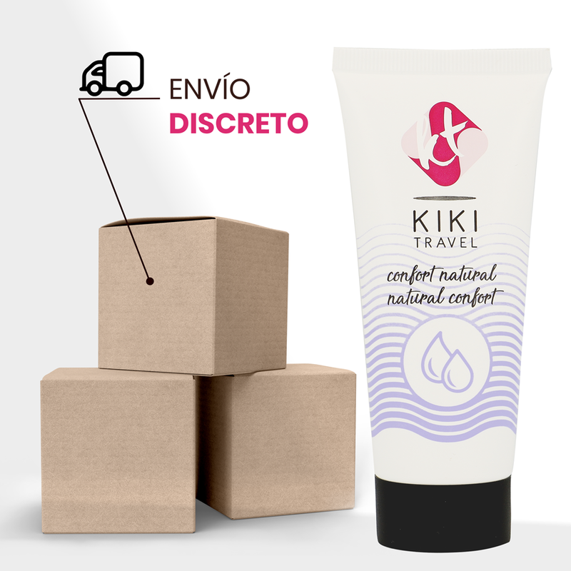 KIKÍ TRAVEL - GEL GLISSANT CONFORT NATUREL 50 ML