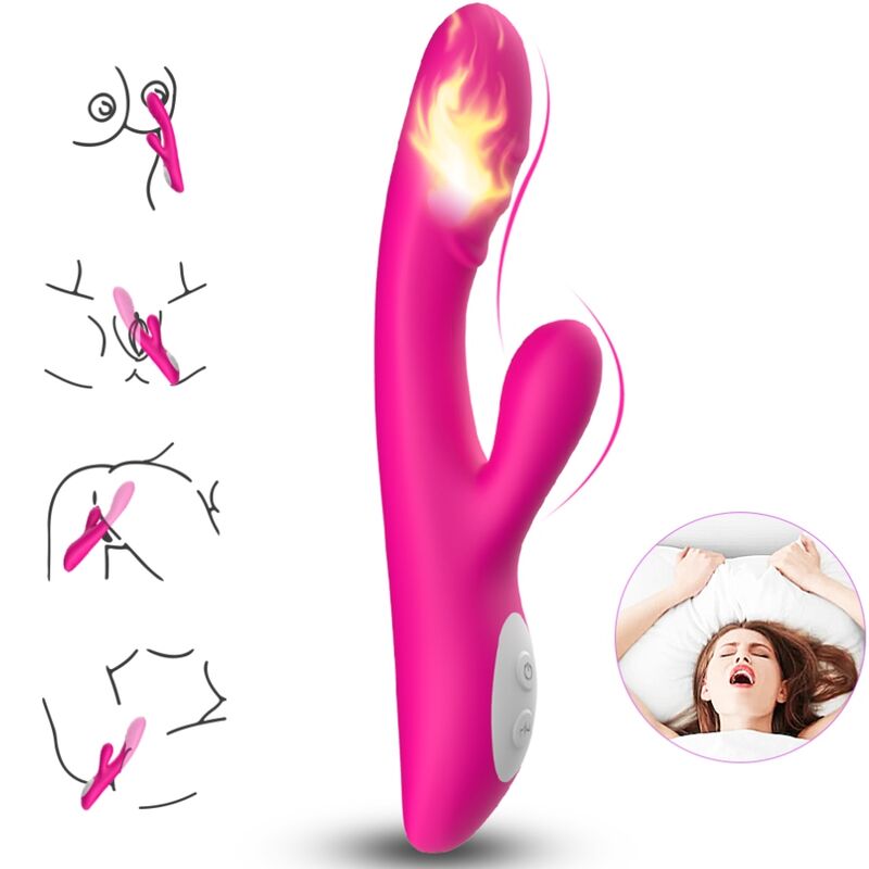 ARMONY - VIBRATEUR À EFFET CHALEUR SPARK FUCHSIA