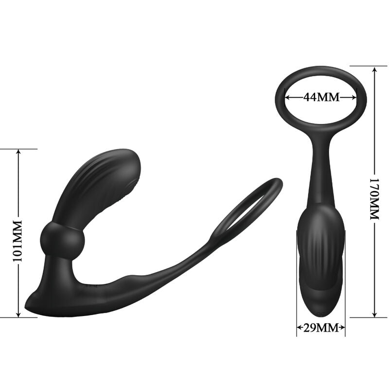 PRETTY LOVE - WARREN BLACK ANNEAU ANAL ET VIBRATEUR