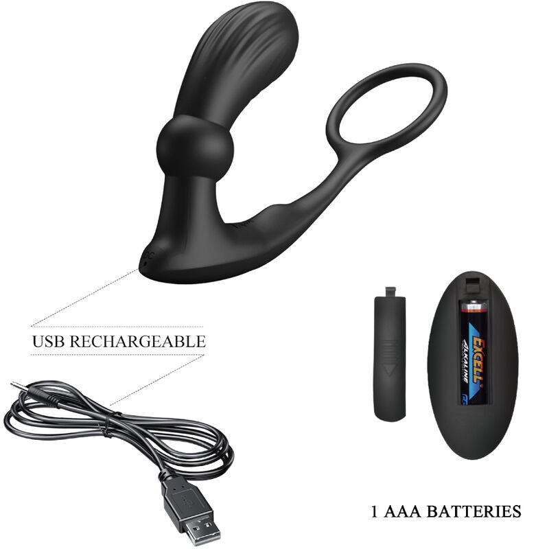 PRETTY LOVE - WARREN BLACK ANNEAU ANAL ET VIBRATEUR