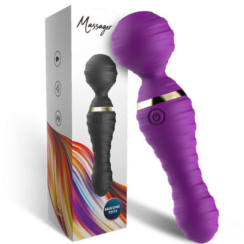 ARMONY - PETIT MASSEUR ET VIBRATEUR VIOLET FREEDO