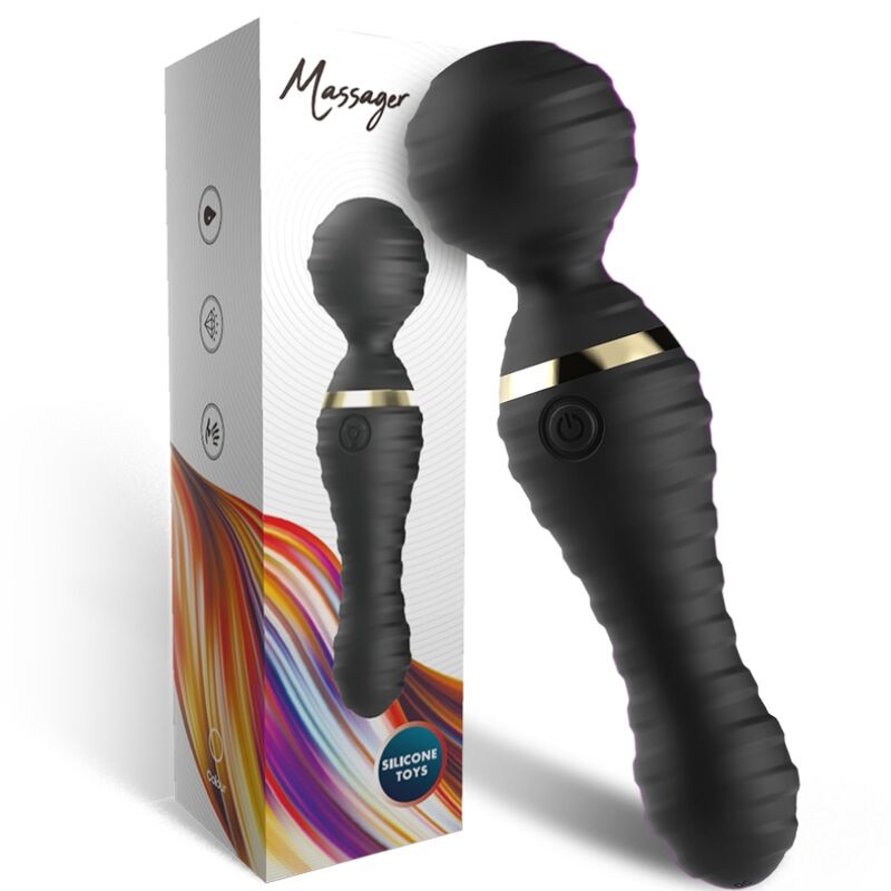ARMONY - PETIT MASSEUR ET VIBRATEUR FREEDO NOIR