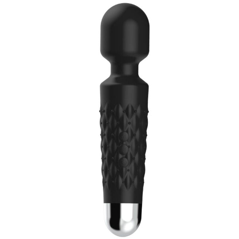 ARMONY - MASSEUR ET VIBRATEUR POSTMAN TÊTE FLEXIBLE NOIR