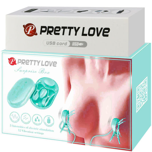 PRETTY LOVE - BOÎTE SURPRISE CLIPS ÉLECTRO-STIMULATION BLEU