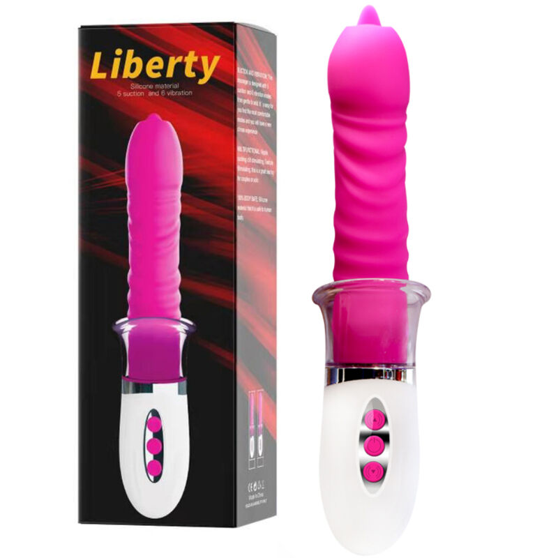 ARMONY - VIBRATEUR LIBERTY ET POUSSÉE AVEC LA LANGUE