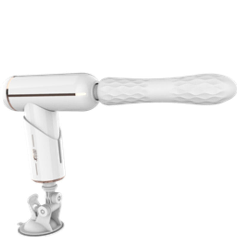 ARMONY - FKING MACHINE VIBRATEUR RÉGLABLE ET AUTOMATIQUE BLANC